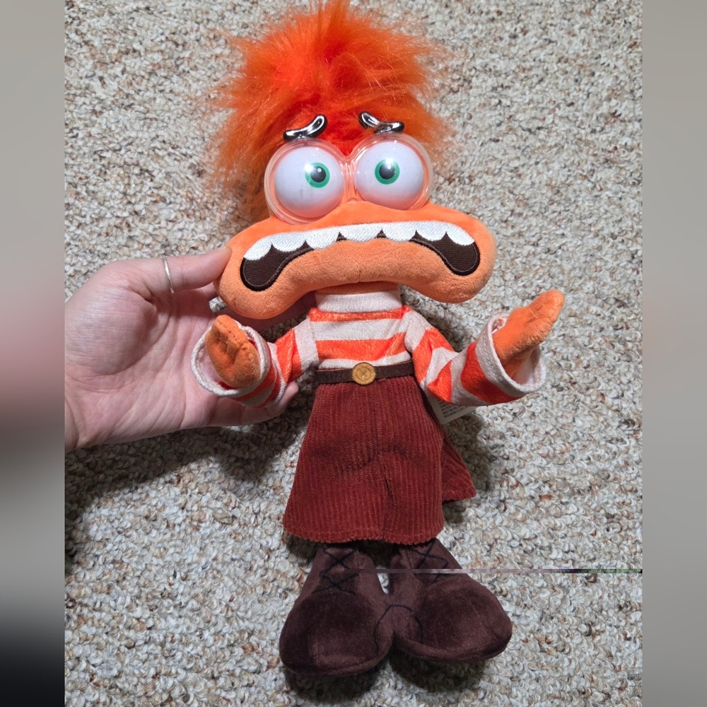 Pixar Inside Out Anxiety Talking Doll Toy
